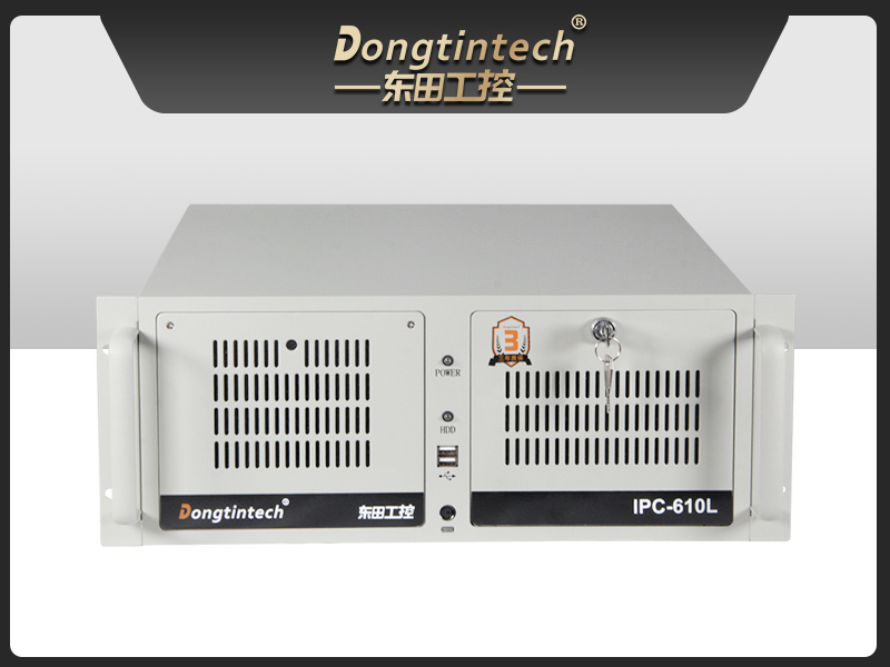 4U上架式工控机,研华主板14个COM口主机电脑,DT-610L-684G2