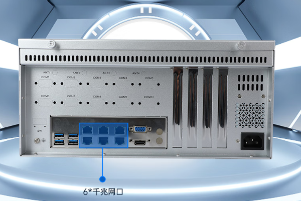 FUN88国产4U上架式工控机端口.png